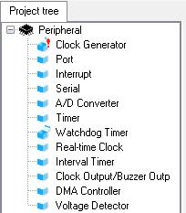 Select the microcontroller device from the Using Microcontroller: expandable list. Select IAR Compiler as the build tool using the drop-down menu. Specify a Project Name.