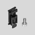 Accessories Mounting clip SAMH-PE-MC-1 Materials: POM 1 M3x6 screws (included in the scope of delivery) Note on materials: RoHS-compliant Dimensions and ordering data B1 D1 H1 L1 L2 L3 Part No.