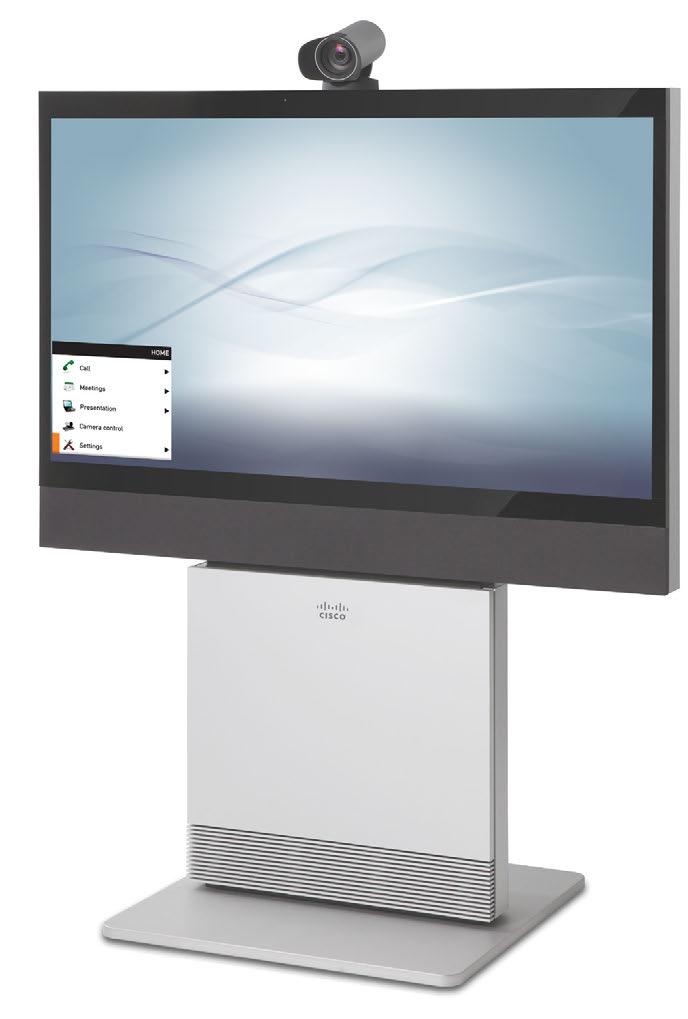 Cisco TelePresence Video Systems Contents Introduction User interfaces Contacts using TRC5 remote control and on-screen menu* Waking up the system If there is no menu on screen, press Home ( control