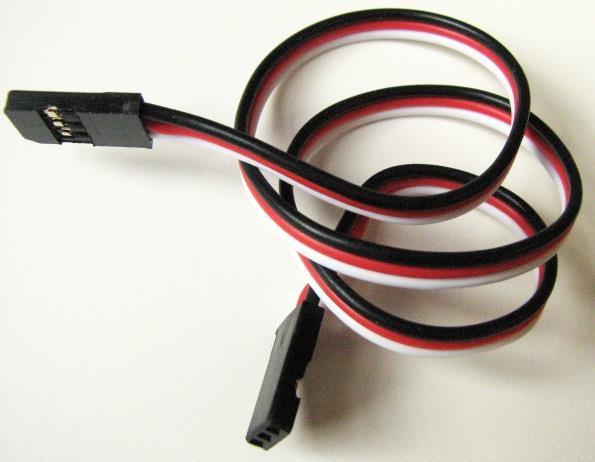 = ground wire a servo extension is