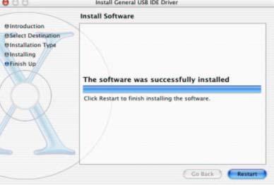 7. The software was successfully install and click