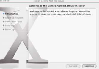 3. Click the file to start setup the driver