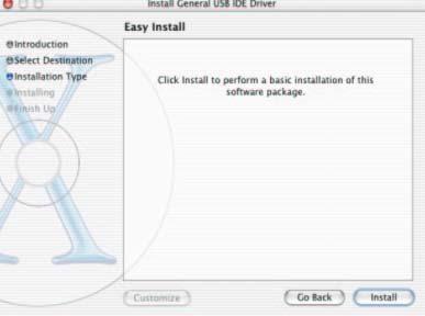 Click install to perform a basic