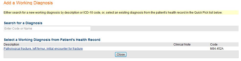 17. Search for your desired ICD-10 Diagnosis Code 18. Complete webvisit and Send to Patient 19.