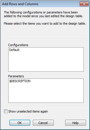 Lesson 8: Design Tables Assembly Design Tables While manually changing the configuration of each component in an assembly works, it is neither efficient nor very flexible.