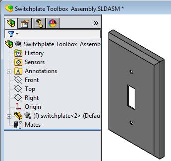 Lesson 5: SolidWorks Toolbox Basics Competencies for Lesson 5 You develop the following competencies in this lesson: Engineering: Select fasteners automatically based on hole diameter and depth.