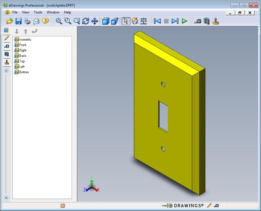 Lesson 7: SolidWorks edrawings Basics Competencies for Lesson 7 You develop the following competencies in this lesson: Engineering: Mark up engineering drawings utilizing edrawings comments.