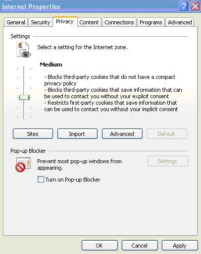 Please check two settings before using Intelligent IP Installer. a.