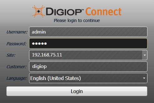 Refer to the DIGIOP Connect embedded help system for more information. B.