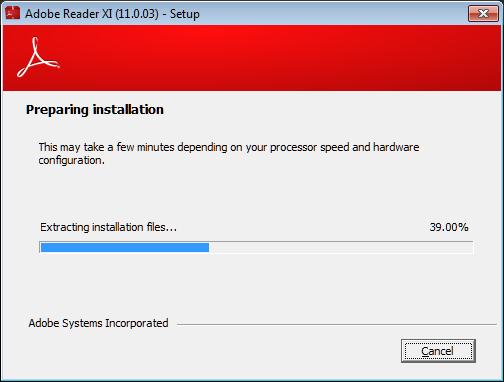 3 Install Adobe Acrobat Reader Adobe Acrobat Reader software (or equivalent PDF reader) is required to view documentation provided on the CD.