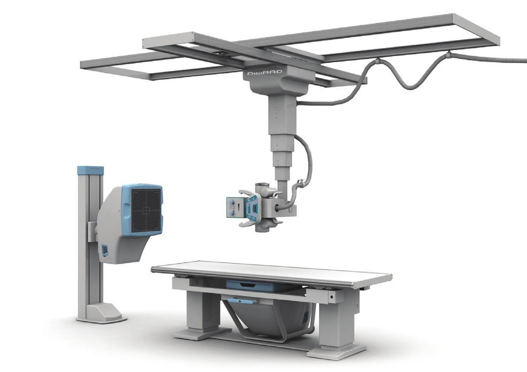 Digital Radiography System-CCD Dual Detector Type Multiple Stand Type DigiRAD-PG/D Examination equipment optimized for all kind of patients DigiRAD-PG/M Wide-range motion radius support applicable to