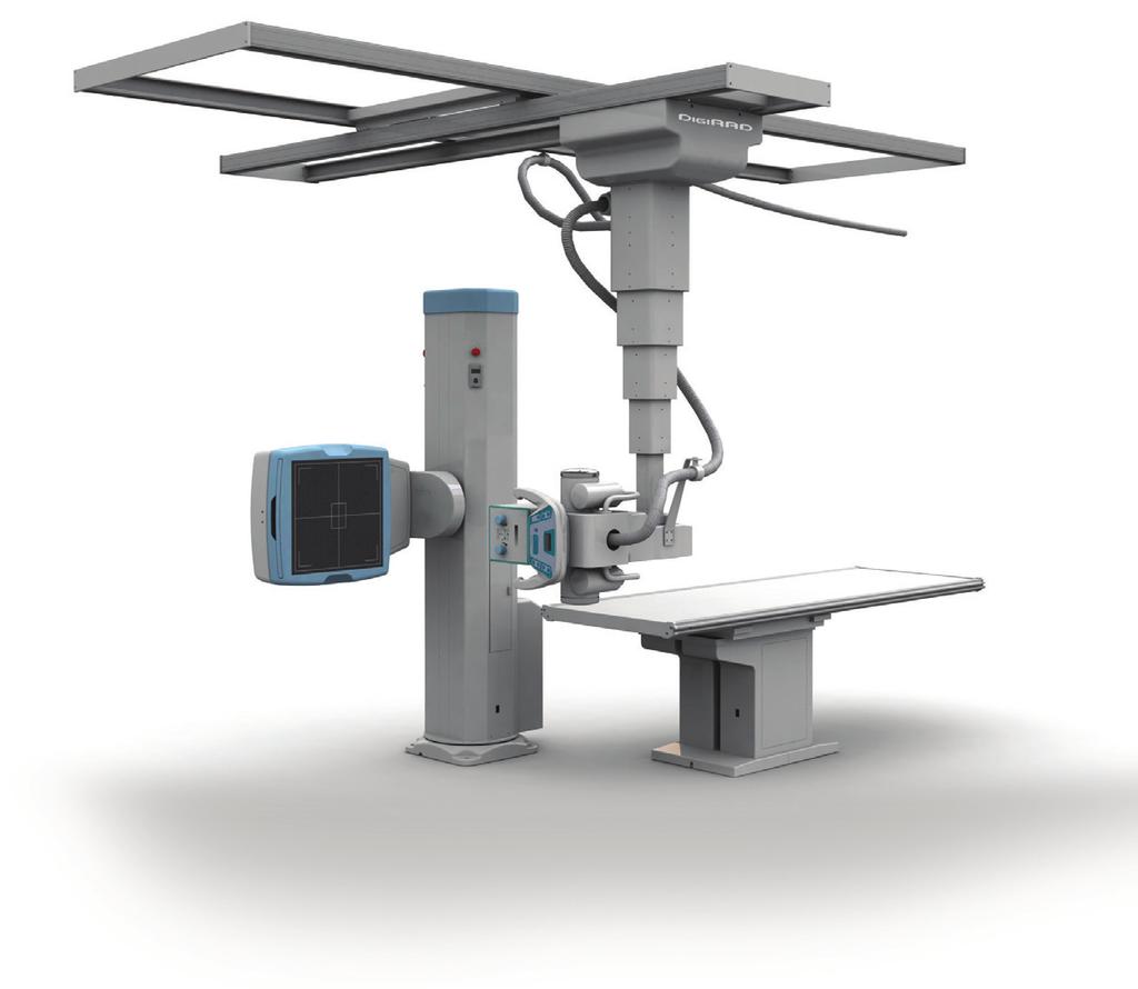 Shortest-time patient positioning and continuous radiography via one-touch operation. Radiography at various positions and from subtle angles without moving the patient.