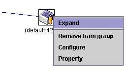Member Switch Icon Figure 3-22 Right-clicking a Member icon The following options may appear for the user to configure: Collapse To collapse the group that will be