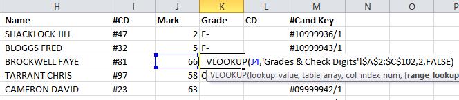 Using VLOOKUP to pull data from another table Where several spreadsheets use the same data, it is useful to have one master sheet holding that data and then allow the other sheets to reference that