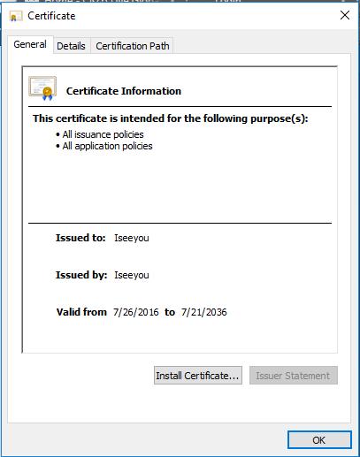 Lab 3 Installing the certificate 2018 Cisco and/or