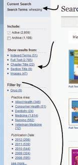 Search results are generated from your library s ebook collection Results are returned based on relevancy Cover image, bibliographic information and brief synopsis included with each search result
