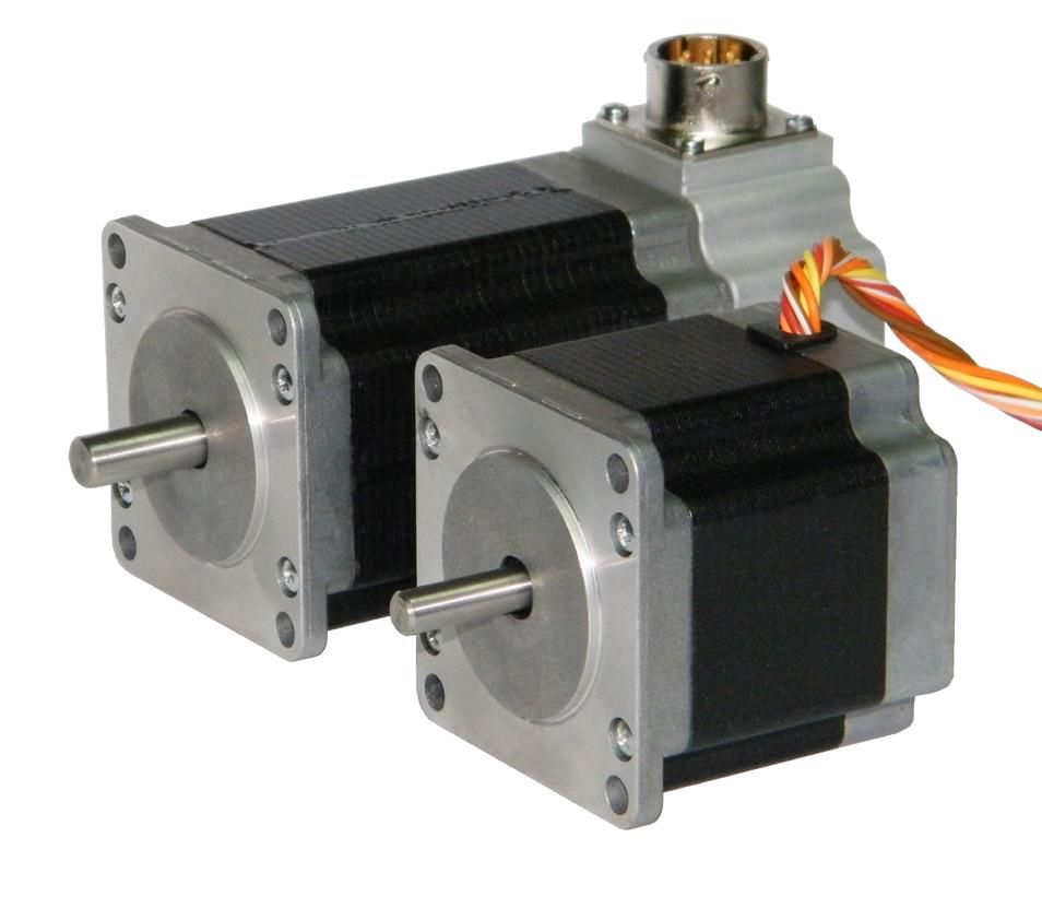 HSX-series - high performance size hybrid stepper motors High quality & economical prices High energy for increased performance Choice of leadwire or connector Choice of single or double shaft