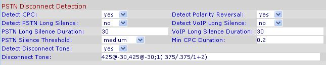 PSTN Line Settings If you have a Linksys ATA with a FXO port for connecting a PSTN line, such as a SPA3000 or a SPA3102, you