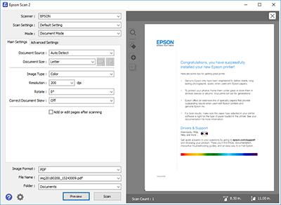 2. Select the Mode setting that matches the type of original you are scanning. 3. Select the Document Source setting that matches where you placed your original. 4.