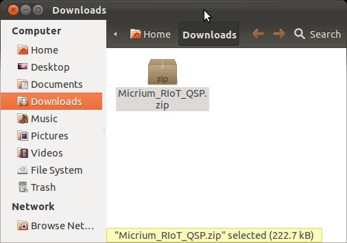 zip When you do so, Ubuntu will open a window similar to the one shown in the following image.