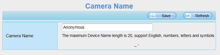 Figure 4.4 4.2.2 Camera Time This section allows you to configure the settings of the internal system clocks for your camera. Figure 4.
