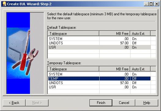 How to create a private EUL for the tutorial Figure A 8 Create EUL Wizard: Step 2 dialog 15.
