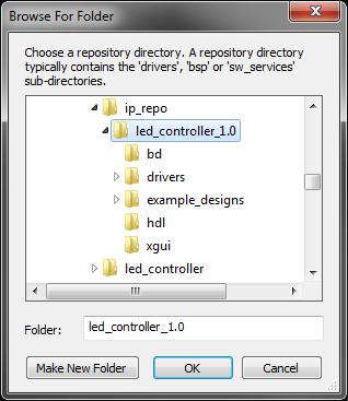 Exercise 4A: Creating IP in HDL (bb)navigate to Xilinx Tools > Repositories in the Menu Bar. In the Repositories Preferences window, click on New, as shown in Figure 4.
