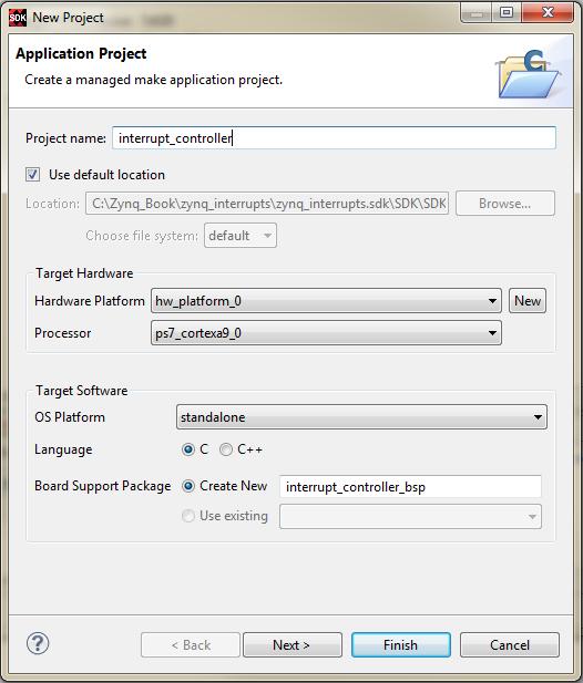 Exercise 2C: Creating a Software Application in the SDK Exercise 2C Creating a Software Application in the SDK In this exercise a software application will be created that utilises hardware