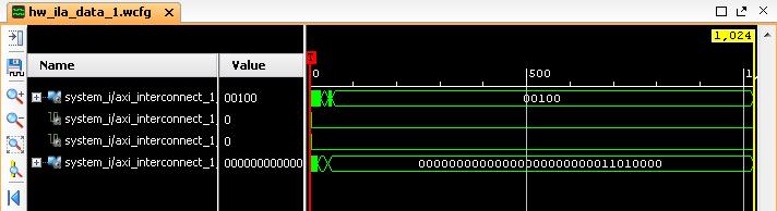In the Basic Trigger Setup window, set the Compare Value (trigger value) to 1 (1-bit logic 1 ) by selecting the drop down menu. Click OK.
