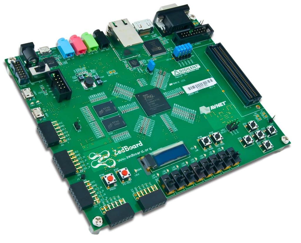 Chapter 1 Introduction Figure 1-1: The ZedBoard Zynq Evaluation and Development Kit 1.