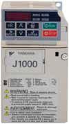 Description 1/8-7.HP J1000 In our pursuit to create drives optimized for variable speed needs in compact applications, the J1000 is the solution.