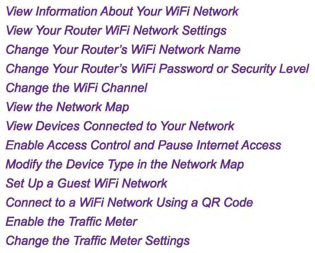 the Network Map View Deviees Connected to Your Network Enable Access Control and Pause Internet Access Modify the Deviee Type in the