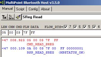 255 (FF) 1 2 Host Communications Protocol 1 = Multipoint Packet Protocol 2 = AT Protocol Automatically