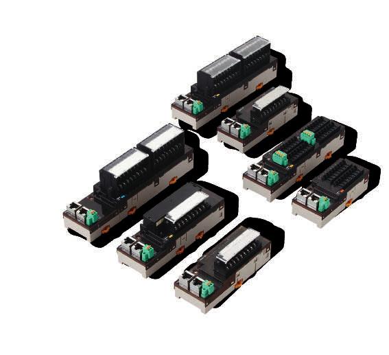 GX I/O features Easy installation and wiring, all modules have EtherCAT connectivity built-in Simple setup, EtherCAT node addresses can be easily set with a simple rotary switch The allocation area