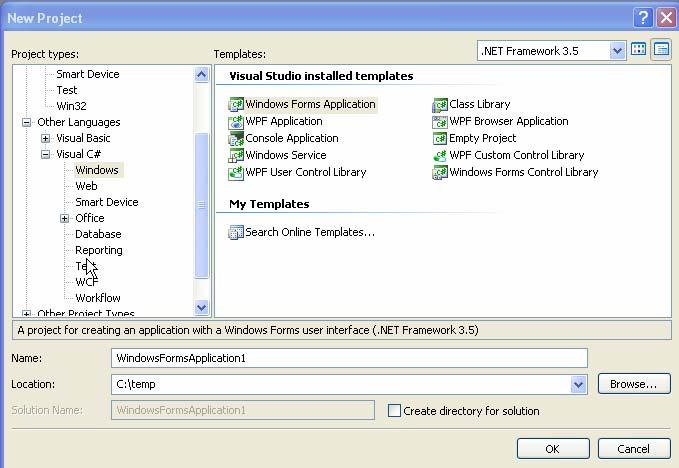 Using Visual Studio Solutions and Projects A "solution" contains one or several related "projects". Formerly, the word workspace was used instead of solution, and it was a more descriptive word.