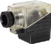 .. 7 For mechanical pressure switches with "K4" connector, -pole +, design A