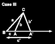 b) Find the measures of the three angles of each possible triangle. Express approximate values to the nearest degree.