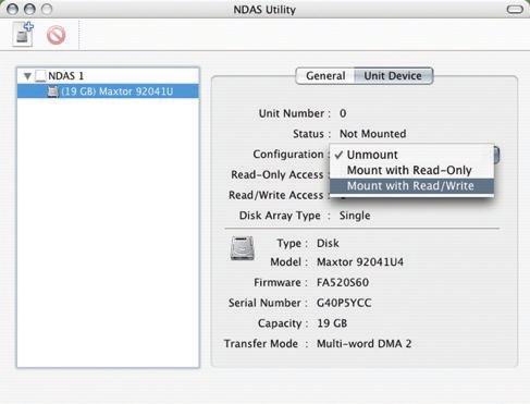 If a PC is connected using the Read & Write mode, the Mac can only connect using the Read Only mode. Mounting and using your ministack NAS Mounting the ministack NAS on a PC 1.