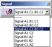 Selecting the Signal Page 33 Once the bundle is created, you need to select the signal to complete the routing context definition.