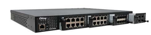 RGS-PR9000 Series Features Industrial Layer-3 IEC 61850-3 modular rack mount managed Gigabit Ethernet switch with 4 slots Designed for power substation / Railway application and fully compliant with