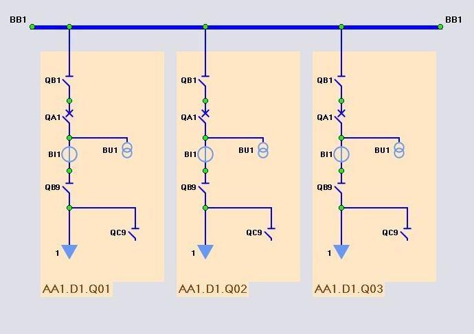 Overview of Engineering Editors Design Substation Topology Easily define the substation topology, including substation, voltage level, bays and primary equipment Graphical single line representation