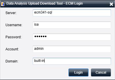 Working with the Upload Download tool and Agilent OpenLAB ECM Working with the Upload Download tool and Agilent OpenLAB ECM User Management Login/Logout/Change User To log in to OpenLAB ECM 1 Click