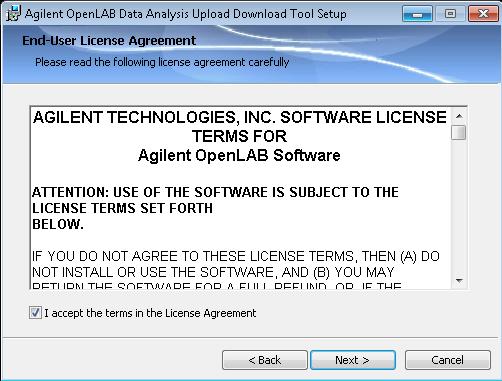 Installation 3 In the License Agreement
