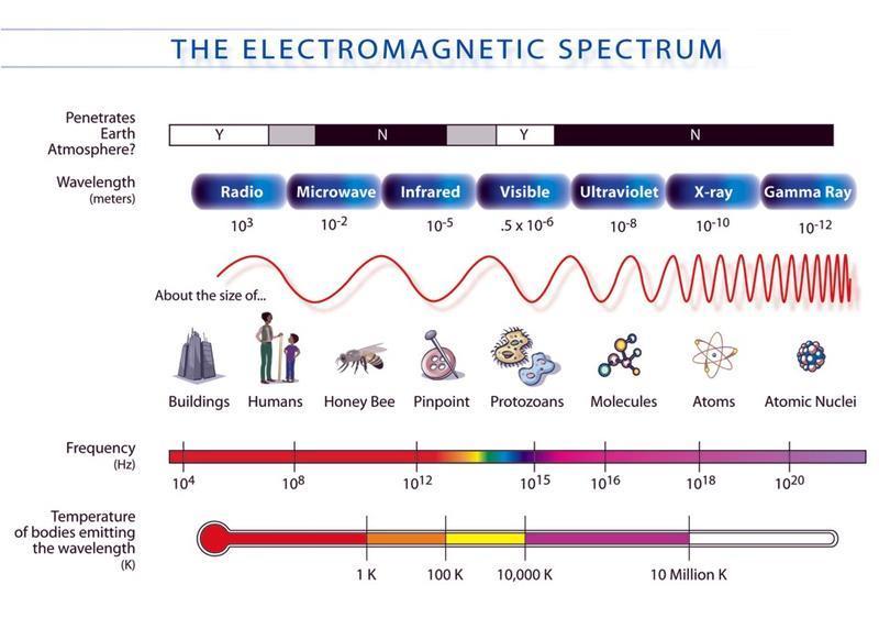 2- The electromagnetic spectrum - The electromagnetic spectrum is a continuum of all electromagnetic waves arranged according to frequency and wavelength.