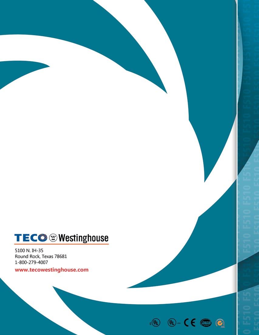 TECO-Westinghouse Motor Company offers an extensive line of Variable Speed Drives and Soft Starters for your motor