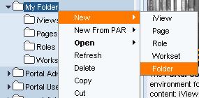 Enter a folder name, folder ID, folder ID prefix, master language, and description for the folder, then choose Finish.