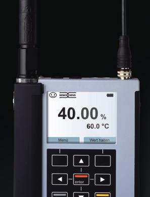The Portavo 908 Multi portable multi-parameter analyzer for measuring ph, ORP, conductivity, or oxygen is available as a GLP-compliant version with printer interface for use in the pharmaceutical and