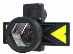 Prism Systems SECO GEOPRISM Surveying Prism with Metal Housing Swiss-style metal prism holder with removable target Reversible target (long and short