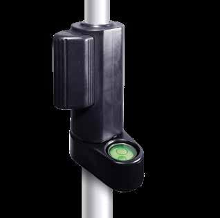 aluminum point SECO 5721 Swiss-Style Quick-Release Prism Poles Quick-Release locking mechanism features adjustable tension via a set screw in the handle and another set