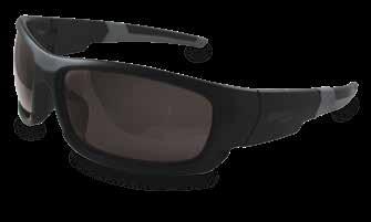 Lenses are made with polycarbonate to prevent scratching or fog up Tapered lenses eliminate refraction Blocks 99.